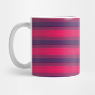 Pink and Purple Stripe Pattern Mug